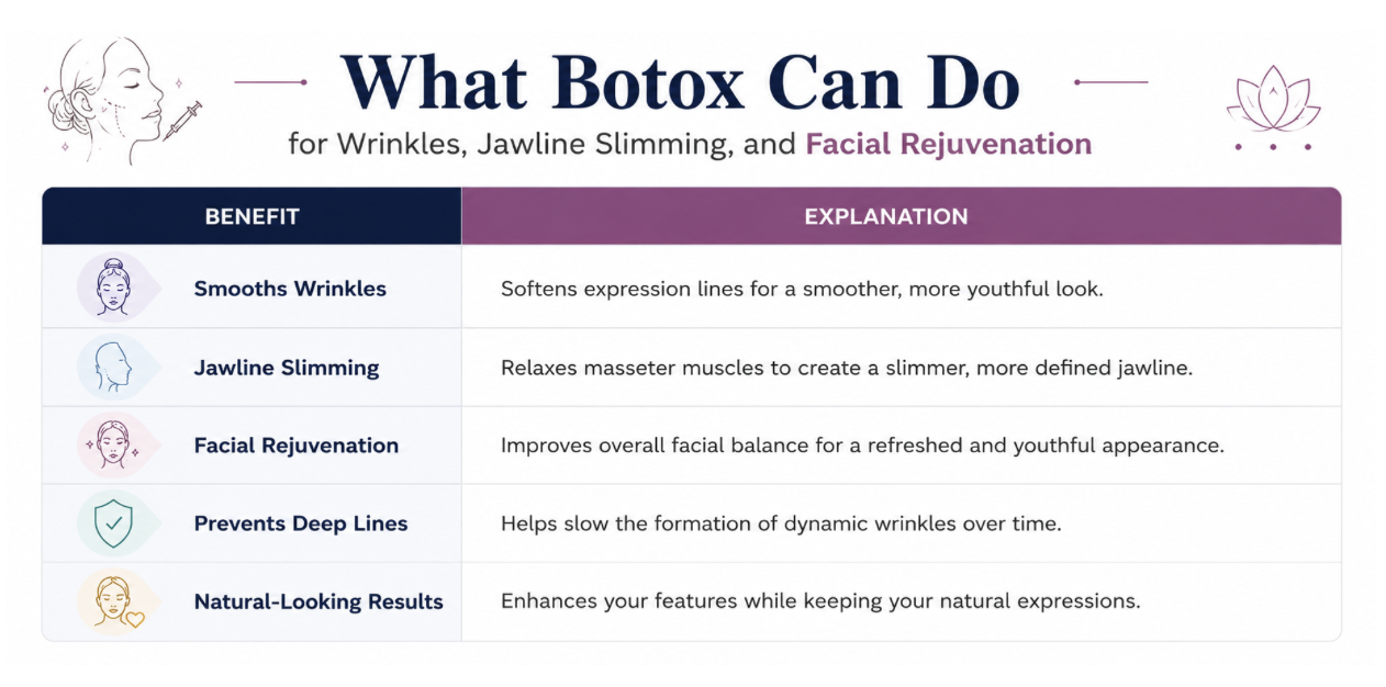 What Botox can do? Metrics to see