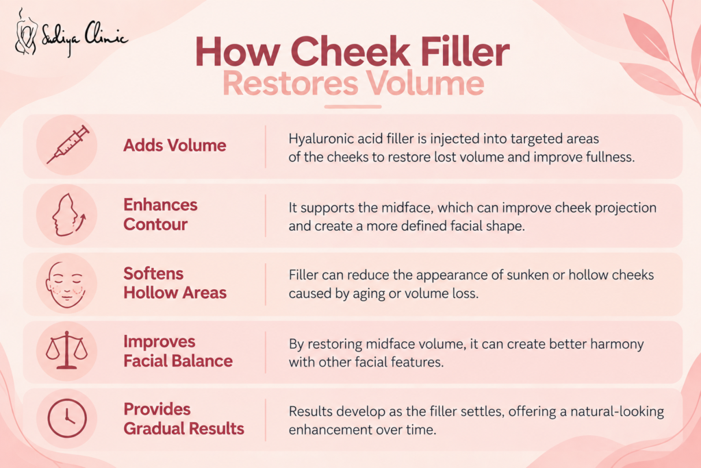 How Cheek Filler Restores Vol